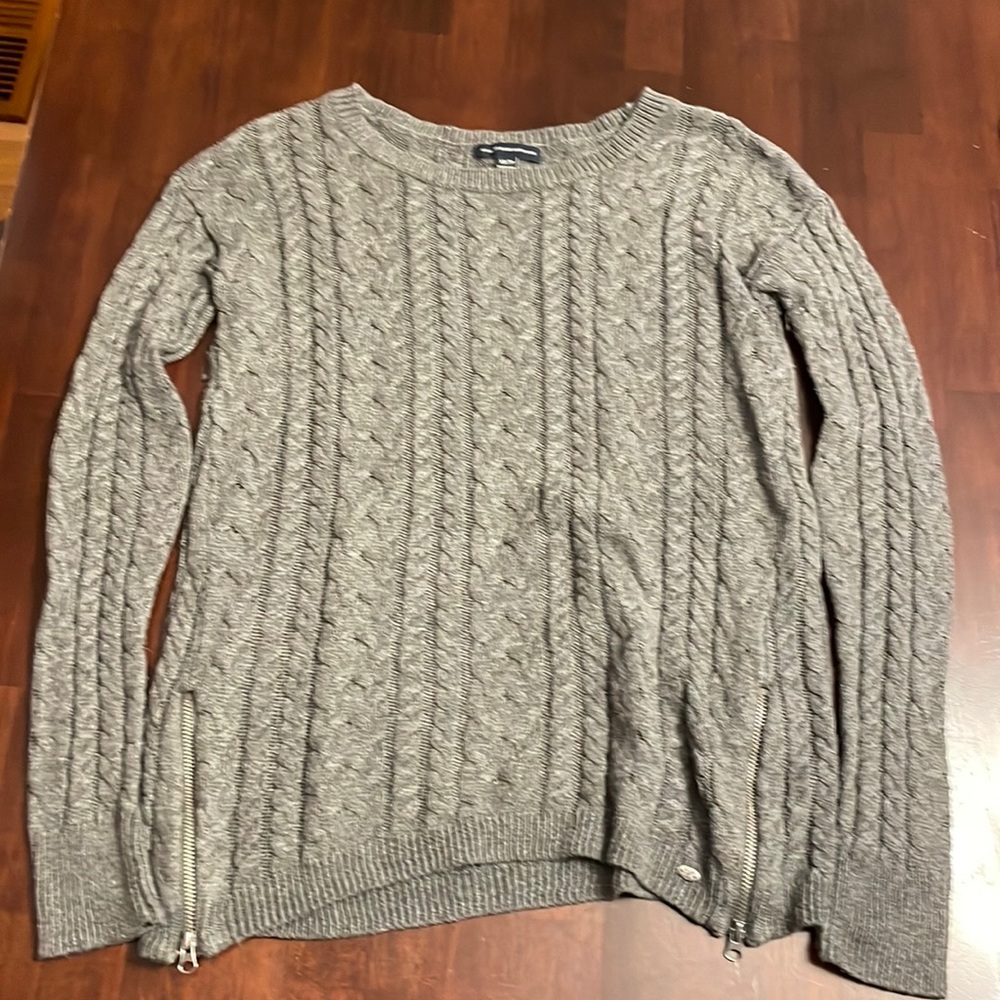 American Eagle cable-knit sweater